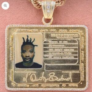 Iceman's Return to the 36 Chambers ODB Pendant 14K Gold